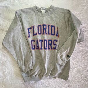 Gray Florida Gators Vintage Crewneck Sweater
